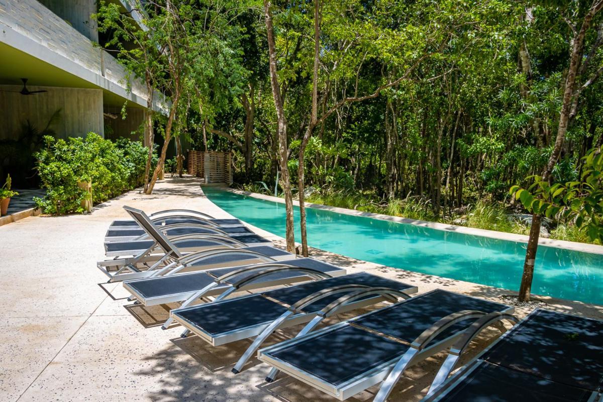 Ferienwohnung Attha Cenote, Aldea Zama Tulum Exterior foto